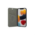 dbramante1928 - Flip cover for mobile phone - recycled vegan leather - black - for Apple iPhone 13 Pro Max