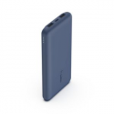 Belkin BOOST CHARGE - Power bank - 10000 mAh - 18 Watt - 3 output connectors (2 x USB, USB-C) - blue