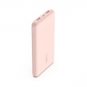 Belkin BOOST CHARGE - Power bank - 10000 mAh - 18 Watt - 3 output connectors (2 x USB, USB-C) - rose gold