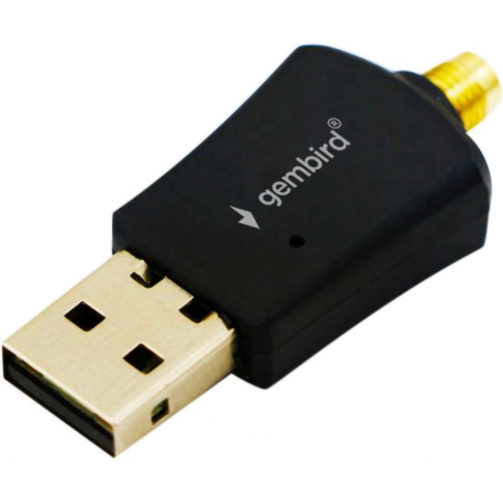 Gembird WNP-UA300P-02 HIGH POWER - Network adapter - USB 2.0 - 802.11b / g / n - 1