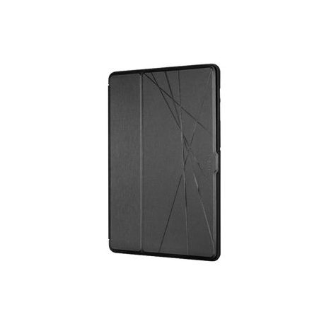Targus Click-In - Flip cover for tablet - thermoplastic polyurethane (TPU) - black - 12.4" - for Samsung Galaxy Tab S7 FE, Tab S7+ - 4
