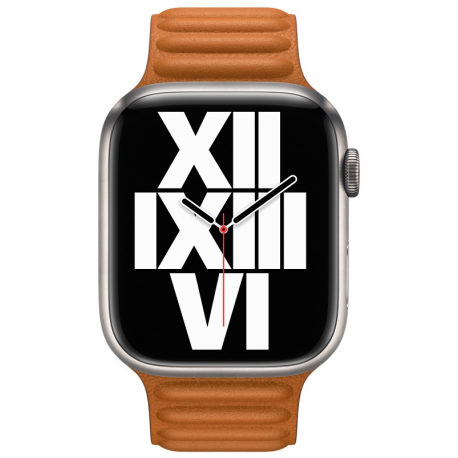 Apple - Strap for smart watch - S / M size - golden brown - for Watch (38 mm, 40 mm, 41 mm) - 3