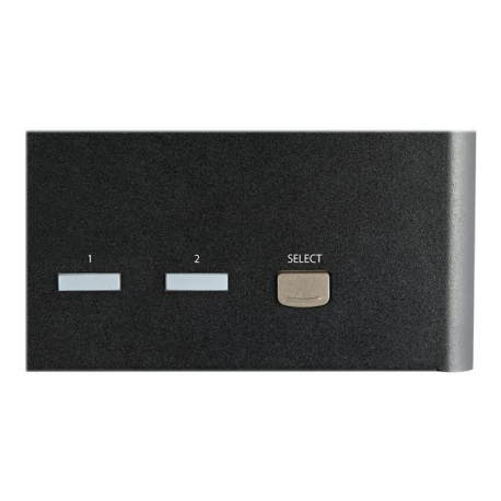 StarTech.com 2 Port Triple Monitor DisplayPort KVM Switch, 4K 60Hz UHD HDR, Desktop 4K DP 1.2 KVM with 2 Port USB 3.0 Hub (5Gbps) & 4x USB 2.0 HID Ports, Audio, Hotkey Switching, TAA - Keyboard/Video/Mouse Switch (SV231TDPU34K) - KVM / audio switch - 2 x KVM / audio - desktop - TAA Compliant - 7