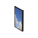 HI-ND Wall Casing EASY 32" Portrait - Mounting kit (casing) - for LCD display - metal - black, RAL 9005 - screen size: 32" - wall-mountable - for LG 32SE3KE, 32SL5B, 32SM5KE; Philips 32BDL4031D, 32BDL4050D, 32BDL4051D; Samsung QM32R