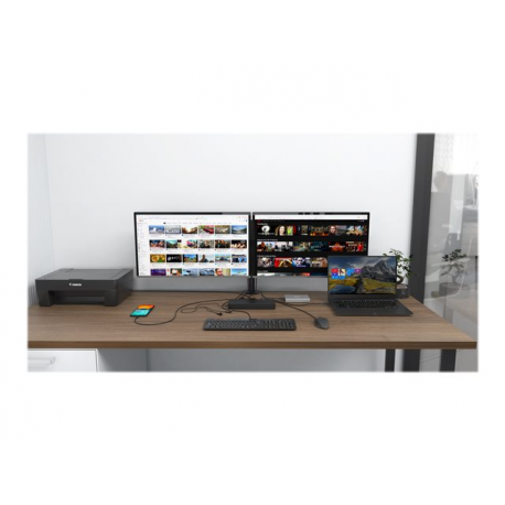 i-Tec - Docking station - USB-C / Thunderbolt 3 - DVI, HDMI - GigE - Europe - 7