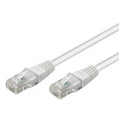 goobay - Network cable - RJ-45 (M) to RJ-45 (M) - 3 m - UTP - CAT 6 - molded - white