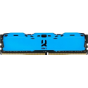 GOODRAM IRDM X - DDR4 - module - 8 GB - DIMM 288-pin - 3200 MHz / PC4-25600 - CL16 - 1.35 V - unbuffered - non-ECC - blue