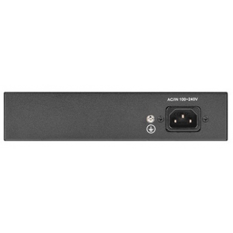 Lanberg RSFE-8P-2GE-120 - Switch - unmanaged - 2 x 10 / 100 (uplink) + 8 x 10 / 100 (PoE+) - desktop, wall-mountable - PoE+ (120 W) - 4