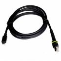 Zebra - USB cable - USB-C (M) to RJ-45 (M) - 1.2 A - 2.13 m