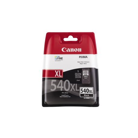 Canon PG-540XL - 21 ml - High Yield - black - original - ink cartridge - for PIXMA MG3150, MG3550, MG3650, MG4250, MX395, MX455, MX475, MX525, MX535, TS5150, TS5151 - 2