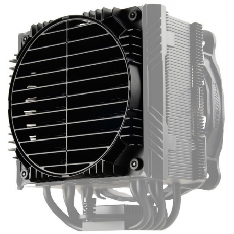 Enermax ETS-T50 AXE - Silent Edition - processor cooler - (for: LGA775, LGA1156, AM2, AM2+, LGA1366, AM3, LGA1155, AM3+, FM1, FM2, LGA1150, FM2+, LGA1151, LGA2011-3 (Square ILM), AM4, LGA2066) - aluminium and copper - 140 mm - black - 3