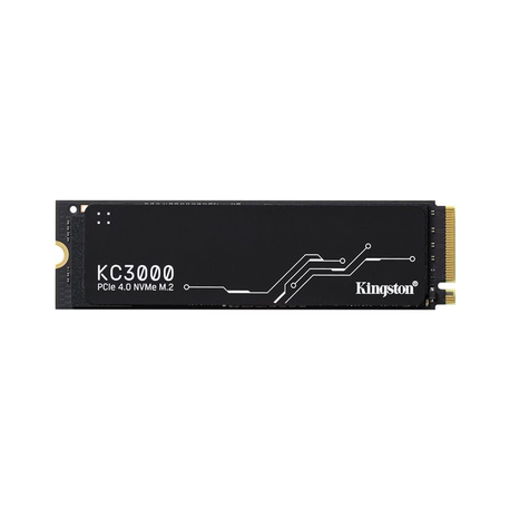 Kingston KC3000 - SSD - 4096 GB - internal - M.2 2280 - PCIe 4.0 (NVMe) - 0