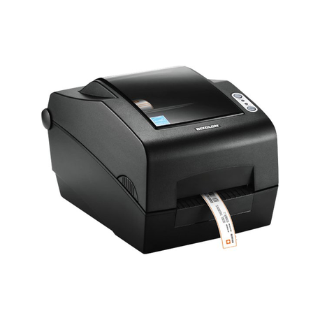 BIXOLON SLP-TX400G - Label printer - direct thermal / thermal transfer - Roll (11.6 cm) - 203 dpi - up to 178 mm / sec - parallel, USB 2.0, serial - dark grey - 0