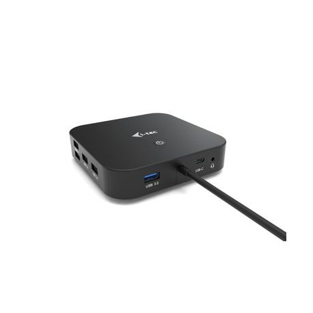 i-Tec - Docking station - USB-C 3.1 / Thunderbolt 3 - HDMI, DP++ - GigE - 2