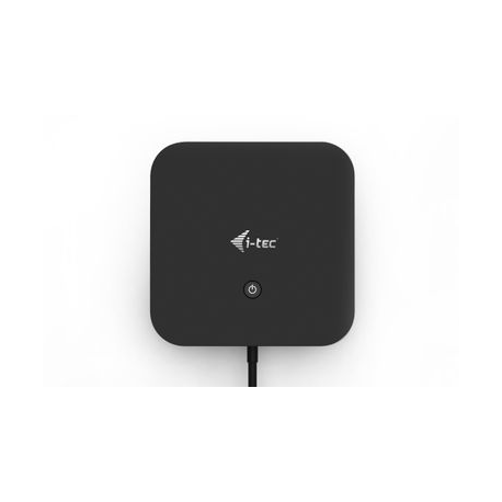 i-Tec - Docking station - USB-C 3.1 / Thunderbolt 3 - HDMI, DP++ - GigE - 7