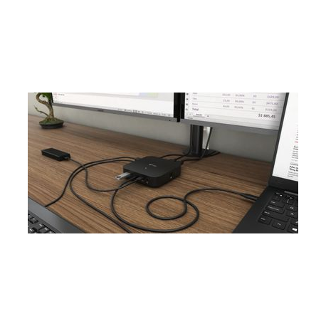 i-Tec - Docking station - USB-C 3.1 / Thunderbolt 3 - HDMI, DP++ - GigE - 9