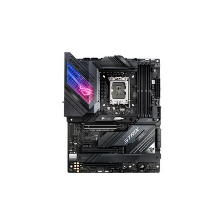 ASUS ROG STRIX Z690-E GAMING WIFI - Motherboard - ATX - LGA1700 Socket - Z690 Chipset - USB-C Gen2, USB 3.2 Gen 1, USB 3.2 Gen 2, USB-C Gen 2x2 - 2.5 Gigabit LAN, Bluetooth, Wi-Fi - onboard graphics (CPU required) - HD Audio (8-channel) - 3