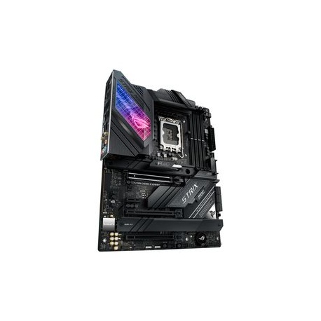 ASUS ROG STRIX Z690-E GAMING WIFI - Motherboard - ATX - LGA1700 Socket - Z690 Chipset - USB-C Gen2, USB 3.2 Gen 1, USB 3.2 Gen 2, USB-C Gen 2x2 - 2.5 Gigabit LAN, Bluetooth, Wi-Fi - onboard graphics (CPU required) - HD Audio (8-channel) - 5