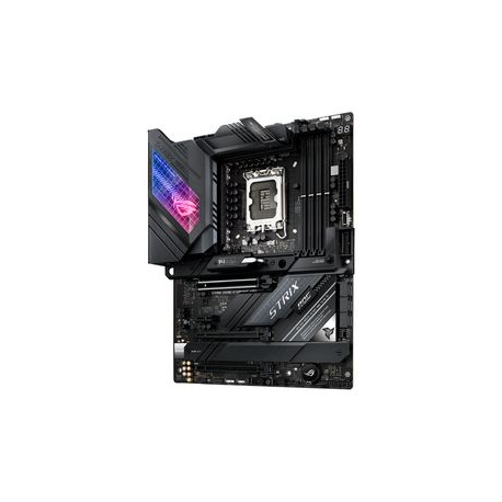 ASUS ROG STRIX Z690-E GAMING WIFI - Motherboard - ATX - LGA1700 Socket - Z690 Chipset - USB-C Gen2, USB 3.2 Gen 1, USB 3.2 Gen 2, USB-C Gen 2x2 - 2.5 Gigabit LAN, Bluetooth, Wi-Fi - onboard graphics (CPU required) - HD Audio (8-channel) - 7