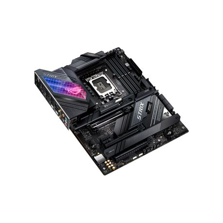 ASUS ROG STRIX Z690-E GAMING WIFI - Motherboard - ATX - LGA1700 Socket - Z690 Chipset - USB-C Gen2, USB 3.2 Gen 1, USB 3.2 Gen 2, USB-C Gen 2x2 - 2.5 Gigabit LAN, Bluetooth, Wi-Fi - onboard graphics (CPU required) - HD Audio (8-channel) - 8