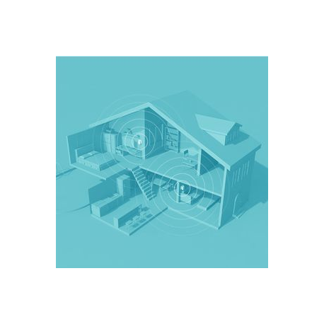 TP-Link TL-WPA4220KIT AV500 2-Port Wifi Powerline Adapter Starter Kit - Powerline adapter kit - HomePlug AV (HPAV) - 802.11b / g / n - wall-pluggable - 4