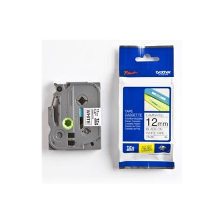 Brother TZe-231 - Adhesive - black on white - Roll (1.2 cm x 8 m) 1 cassette(s) laminated tape (pack of 5) - for P-Touch PT-1010, 1090, 1230, 1280, 1290, 1880, 1950, 2100, 2430, 2700, 3600, 7100, 9500 - 0