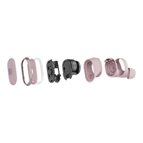 Logitech Zone True Wireless - True wireless earphones with mic - in-ear - Bluetooth - active noise cancelling - rose - 6