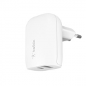 Belkin BOOST CHARGE - Power adapter - 37 Watt - PD 3.0 - 2 output connectors (USB, USB-C)