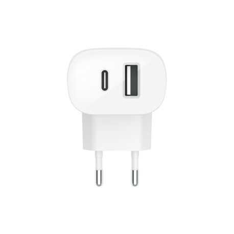 Belkin BOOST CHARGE - Power adapter - 37 Watt - PD 3.0 - 2 output connectors (USB, USB-C) - 2
