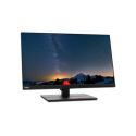 Lenovo ThinkVision P27u-20 - LED monitor - 27" - 3840 x 2160 4K @ 60 Hz - IPS - 450 cd / m² - 1000:1 - 4 ms - Thunderbolt 4, 2xHDMI, DisplayPort - speakers - raven black