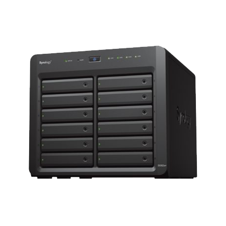 Synology Disk Station DS2422+ - NAS server - 12 bays - SATA 3Gb / s - RAID 0, 1, 5, 6, 10, JBOD - RAM 4 GB - Gigabit Ethernet - iSCSI support - 0