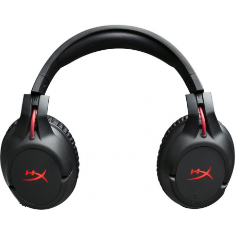 HyperX Cloud Flight - Headset - full size - 2.4 GHz - wireless - black, red - for Sony PlayStation 4, Sony PlayStation 5 - 3