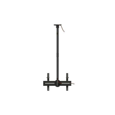 Multibrackets M Pro MBC1U - Mounting kit (ceiling mount) - for LCD display - aluminium, steel - black - screen size: 40"-65" - ceiling mountable - 8