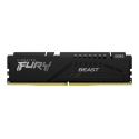 Kingston FURY Beast - DDR5 - kit - 32 GB: 2 x 16 GB - DIMM 288-pin - 5200 MHz  /  PC5-41600 - CL40 - 1.25 V - unbuffered - on-die ECC - black