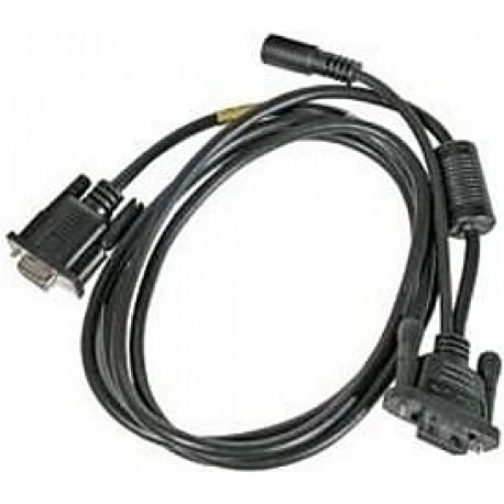 Honeywell - Serial cable - HD-15 (VGA) (M) to DB-9 (F) - 2.9 m - black - for Vuquest 3310G - 0