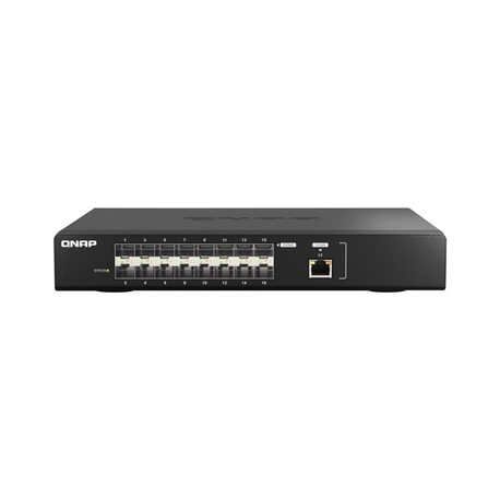 QNAP QSW-M5216-1T - Switch - Managed - 16 x 25 Gigabit SFP28 + 1 x 10 Gigabit Ethernet - rack-mountable - 0