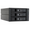 Chieftec CBP-2131SAS - Storage drive cage with cooling fan - 2.5"  /  3.5" shared