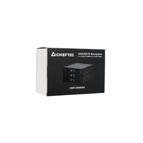 Chieftec CBP-2131SAS - Storage drive cage with cooling fan - 2.5"  /  3.5" shared - 5