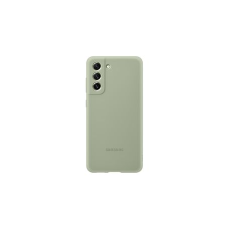 SAMSUNG S21 FE Silicone Cover Olive Green