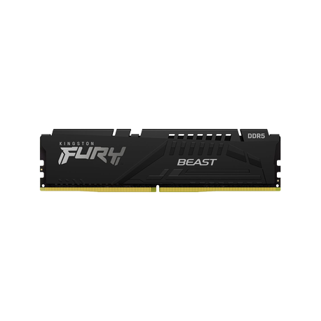 Kingston FURY Beast - DDR5 - module - 16 GB - DIMM 288-pin - 5200 MHz / PC5-41600 - CL40 - 1.25 V - unbuffered - on-die ECC - 0