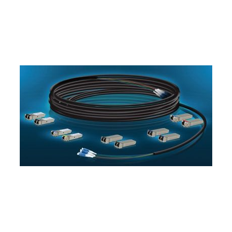 Ubiquiti - Network cable - LC single-mode (M) to LC single-mode (M) - 61 m - fibre optic - 0