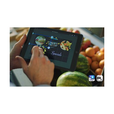 Epson EB-PU1008W - 3LCD projector - 8500 lumens (white) - 8500 lumens (colour) - WUXGA (1920 x 1200) - 16:10 - 1080p - LAN - white - 7