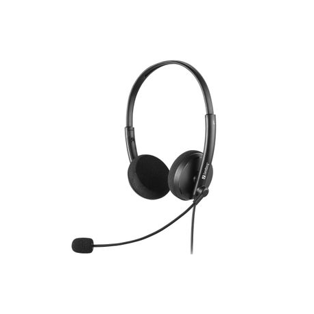 Sandberg MiniJack Office Headset Saver - Headset - on-ear - wired - 3.5 mm jack - 0