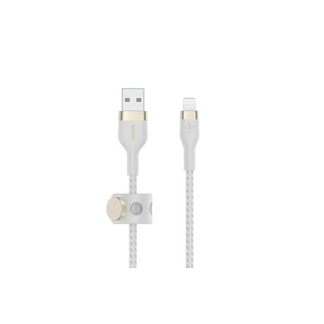 Belkin BOOST CHARGE - Lightning cable - USB male to Lightning male - 2 m - white - for Apple iPad / iPhone / iPod (Lightning) - 0