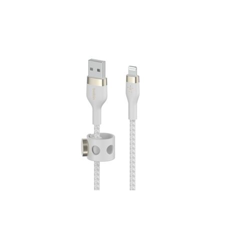 Belkin BOOST CHARGE - Lightning cable - USB male to Lightning male - 2 m - white - for Apple iPad / iPhone / iPod (Lightning) - 1