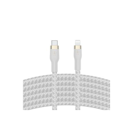 Belkin BOOST CHARGE - Lightning cable - USB-C male to Lightning male - 2 m - white - for Apple iPad / iPhone / iPod (Lightning) - 2