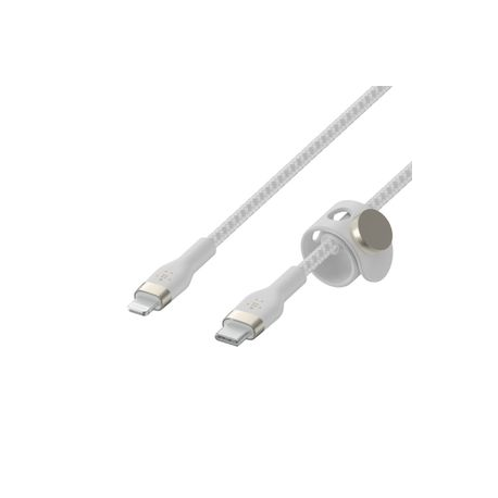 Belkin BOOST CHARGE - Lightning cable - USB-C male to Lightning male - 2 m - white - for Apple iPad / iPhone / iPod (Lightning) - 3