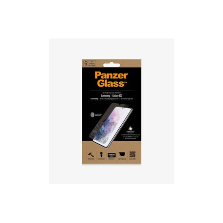 PanzerGlass - Screen protector for mobile phone - glass - Crystal Clear - for Samsung Galaxy S22 - 1
