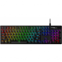 HyperX Alloy Origins - Keyboard - backlit - USB-C - QWERTY - US - key switch: HyperX Blue - black