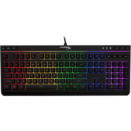 HyperX Alloy Core - Keyboard - backlit - USB - QWERTY - US - black - 0